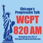 Chicago's Progressive Talk AM 820 / WCPT logo