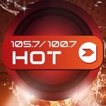 Hot 105.7 / KVVF logo