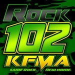 Rock 102 / KFMA logo