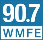 90.7 WMFE/FM logo
