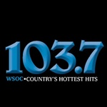 The New 103.7 / WSOC/FM logo