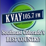 KVAY 105.7 logo