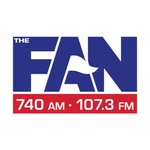 The Fan / KVOX logo