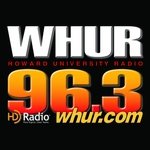 WHUR 96.3 FM / WHUR/FM logo