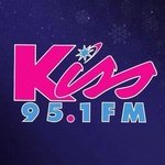 KISS 95.1 / WNKS logo