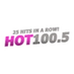 Hot 100.5 / WVHT logo