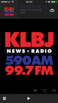 KLBJ/FM logo