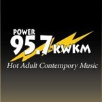 Power 95.7 / KWKM logo