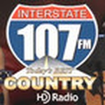 Interstate 107 FM / WRHM logo