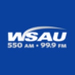 WSAU 550 AM logo