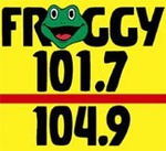 Froggy 104.9 / WFKY logo