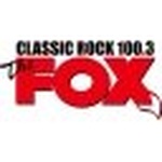 KFXS Classic Rock 100.3 The Fox logo