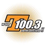 T/100 / WCLT/FM logo