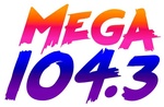 Mega 104.3 / KAJM logo