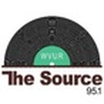 The Source / WVUR/FM logo