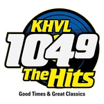104.9 The Hits / KHVL logo