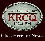 Real Country 102 / KRCQ logo