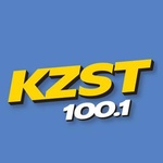 KZST 100.1 logo