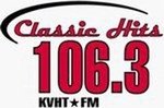 Classic Hits 106.3 / KVHT logo