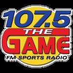 107.5 The Game / WNKT logo