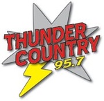 Thunder Country 95.7 / WDMO logo