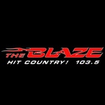 The Blaze 103.5 / KHSL/FM logo
