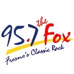 The Fox 95.7 / KJFX logo