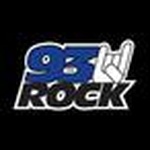 93Rock / WRQE logo