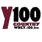 Y100 / WNCY/FM logo