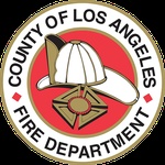 Los Angeles County Fire / Blue 1, 3, 6, and 12 logo