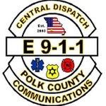 Polk County Police Fire and EMS logo