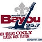 Bayou 95.7 FM logo