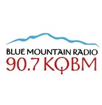KQBM / Blue Mountain Radio 90.7 FM logo