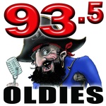 Pirate Radio 93.5 FM logo