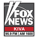 95.9 FM / AM 1600 The Rock of Talk logo