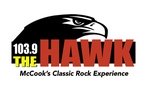 103.9 The Hawk / KQHK logo