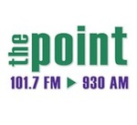101.7 The Point / WHON logo