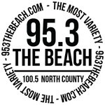 95.3 The Beach / KXDZ logo