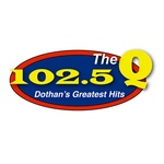 102.5 The Q / WESP logo