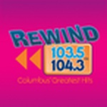 Rewind 103.5/104.3 / WNND logo