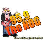 95.9 The Hog / WRZK logo