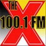 100.1 The X / KTHX/FM logo
