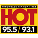 Hot 95.5 & 93.1 logo