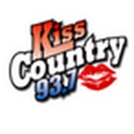 Kiss Country 93.7 / KXKS/FM logo