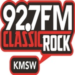 92.7 Classic Rock / KMSW logo
