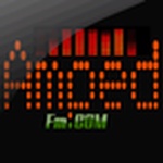 AmpedFM Flashback logo