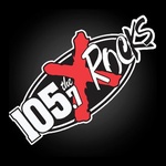 The X  Rocks / WIXO logo
