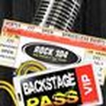 Rock 104 / WWIZ logo