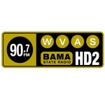WVAS 90.7 FM logo