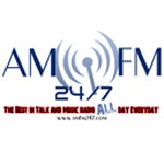 AMFM247 Broadcasting Network logo